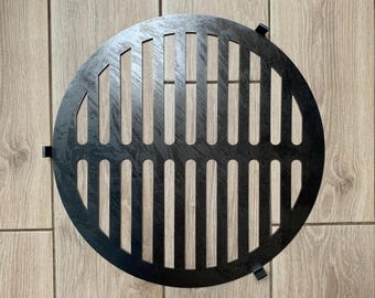 Grille ronde en acier au carbone de 15 po. pour barbecue