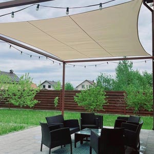 Sonnenschutz Outdoor Markise, Wasserdichte Gartenmarkise, Sichtschutz