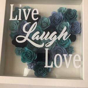 Personalized Heart Shaped Shadow Box - Etsy