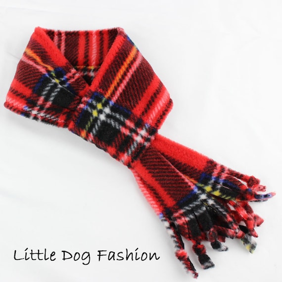 Dog Scarf Dog Fleece Scarf Dog Accessories Dog Gift Warm Etsy