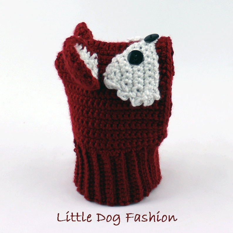 dog accessory snood snood for dog Woodland Friends Fox Dog Hat Crochet dog hat