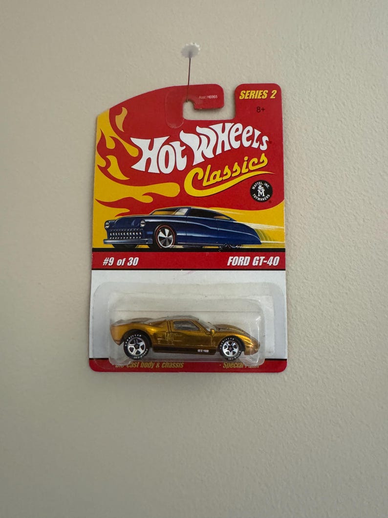 Hot Wheels Classic Series 2: Ford Thunderbolt 1:64 Scale Die Cast Car - Spectraflame Paint Collectible