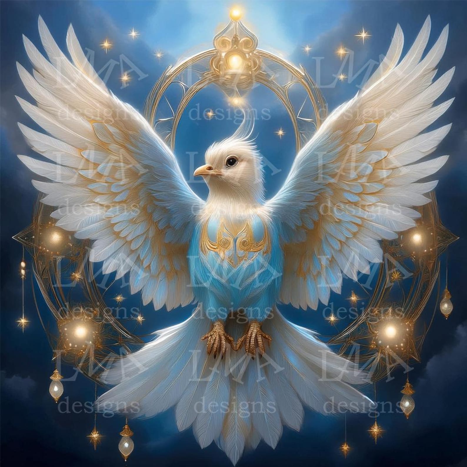 11 Heavenly Bird Backgrounds Clipart Images - Etsy