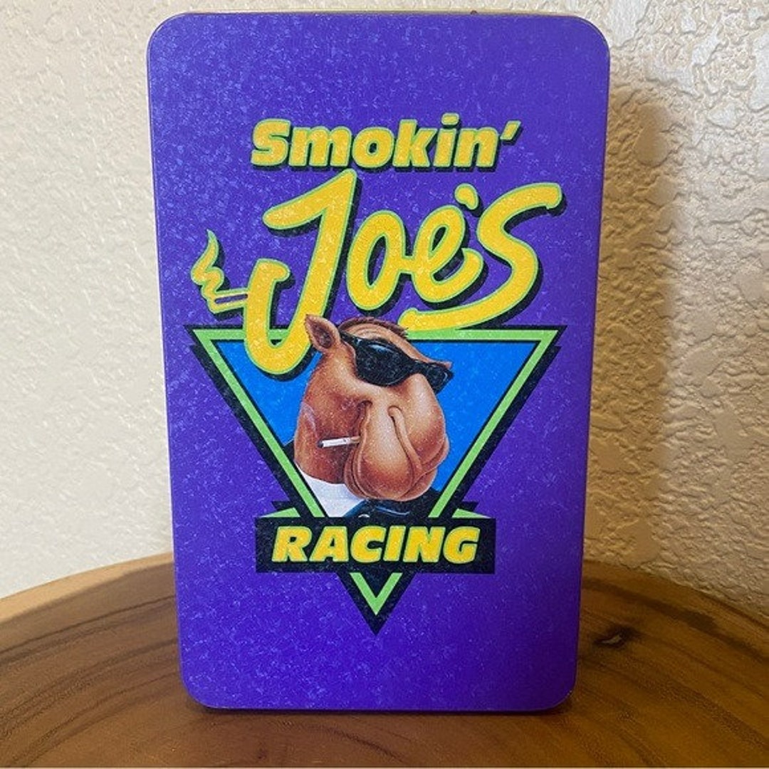 Vintage Tin Smokin Joes Camel Cigarettes Metal Box 1994 Etsy