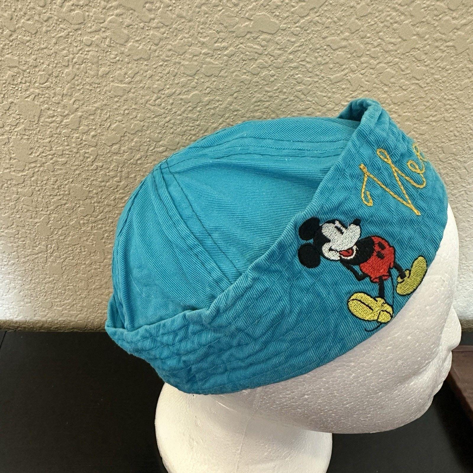 帽子 80s vintage Mickey Mouse Cap Mickey Mouse Walt Disney Vintage 80s Multicolor Painters Hat