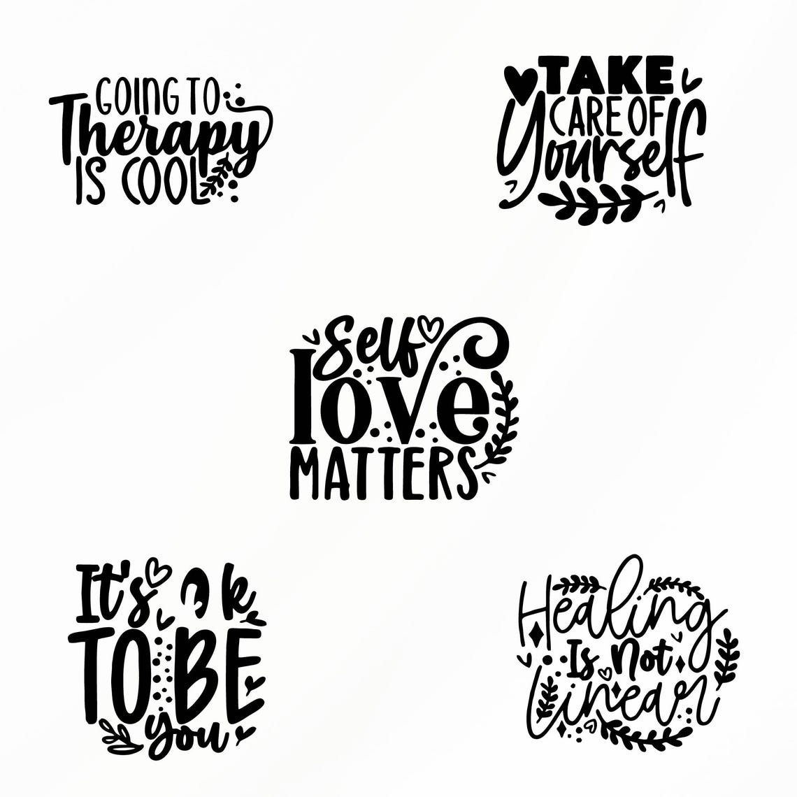 Adhd Svg Bundle, Adhd Awareness Clipart for Cricut, ADHD Quotes ...