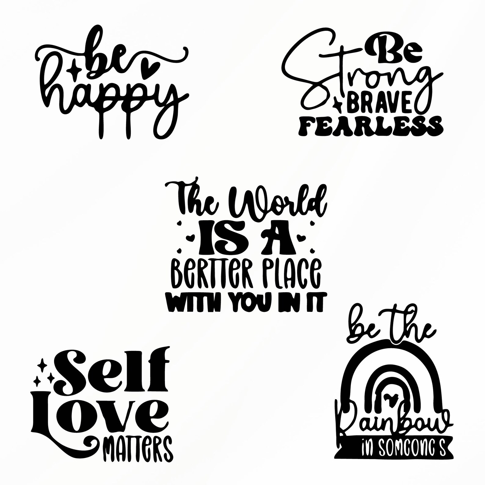 Adhd Svg Bundle, Adhd Awareness Clipart for Cricut, ADHD Quotes ...