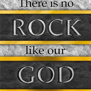 Poster - Inspirational Wall Art Poster, Motivational Decor, Bible Verse, Inspirational Home Decoration Gift, 1 Samuel 2:2