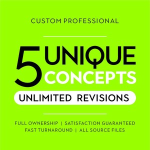 Custom Logo Design: Professional Brand Identity, Unique Business Branding