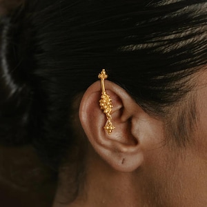 22K Gold Plating Laila Clip-on - set of two