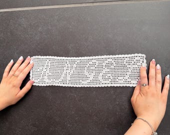 Angel Filet Crochet Tapestry PATTERN