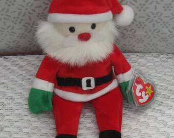 santa claus beanie baby