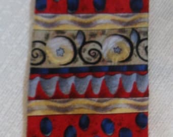 Jerry Garcia Grateful Dead Men's Silk Necktie - Cool Design in Red, Gold, Black