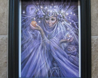 Brian Froud - Good Faeries - The Faery Godmother - 8" x 10" Print - Original 1998 Book Page