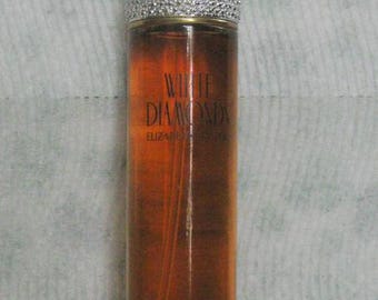 Vintage White Diamonds Spray Eau de Toilette- Elizabeth Taylor - Full Bottle - 3.3 oz. - (Bottle is 6 1/2")