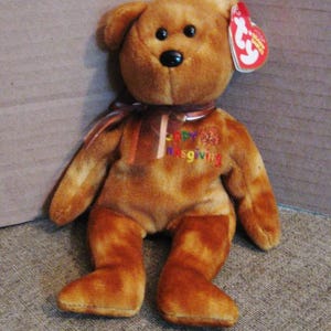 Brown Bear Beanie Baby - Etsy