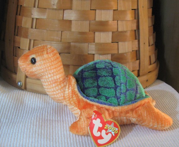 peekaboo turtle beanie baby