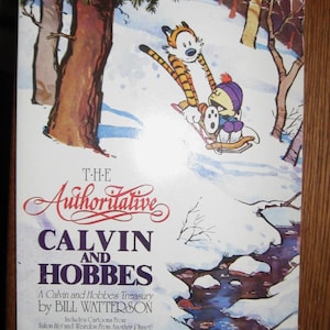 Calvin and Hobbes - The Authoritative Calvin and Hobbes - Bill Watterson - Paperback Book - A Calvin and Hobbes Treasury - 253 Pages