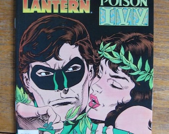 Vintage DC 1988 Comic Book - Secret Origins Starring Green Lantern and Poison Ivy - Owsley, Bright, and Marzan - Gaiman and Buckingham