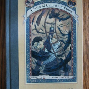 A Series of Unfortunate Events - Book the Seventh by Lemony Snicket - The Vile Village - Hardcover Book - First Edition - 2001