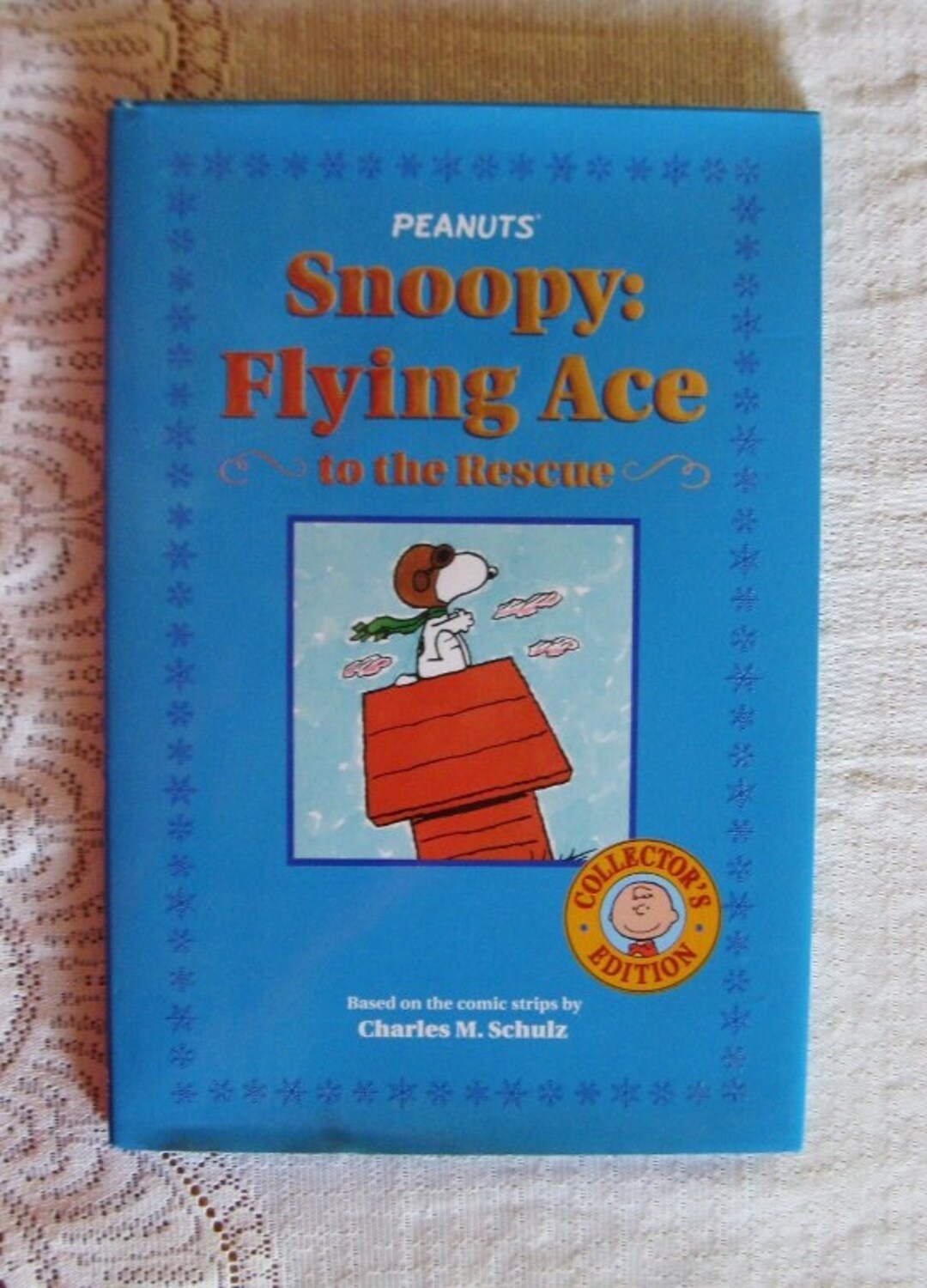 Peanuts Snoopy Flying Ace to the Rescue Hardcover Book Etsy