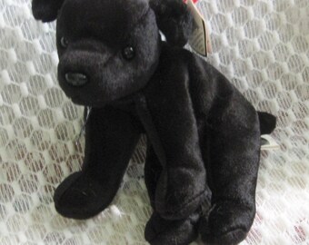 black lab beanie baby