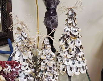 7.5 to 22 inches natural oysters seashell Beach Christmas tree