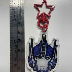 Transformers Prime, Optimus Prime, Shockwave, Megatron, Soundwave, bumblebee headshot keychains
