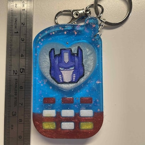 Transformers Resin Keychains, Optimus Prime, Sunstreaker, Sideswipe,