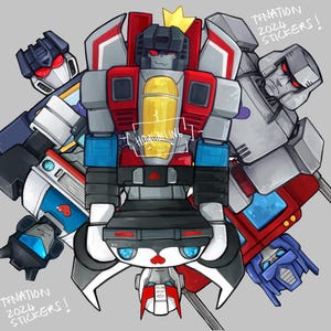 Trafos Autobot Decyclekommando Aufkleber