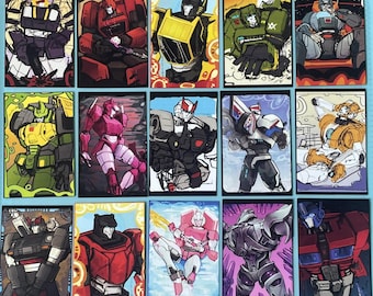 Transformers Små fotokort + Olika tryck!