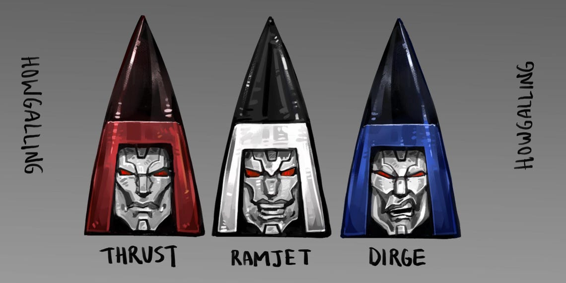 Constructicons, Gestalts, Coneheads, Transformers Combiners G1 Headshot ...