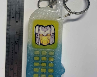 Transformers Resin Keychains, Brainstorm, First Aid, Red Alert, Rung, Chromia