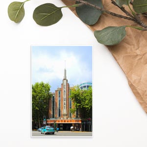 CARTE POSTALE (4 x 6 pouces) - Cathay Theatre, Shanghai, Photographie de voyage