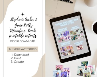 Minilibros recortables de Stephanie Archer y Grace Reilly para imprimir