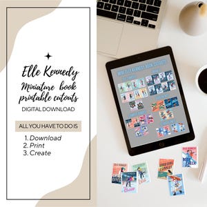 Elle Kennedy Miniature Book Cutouts Printable