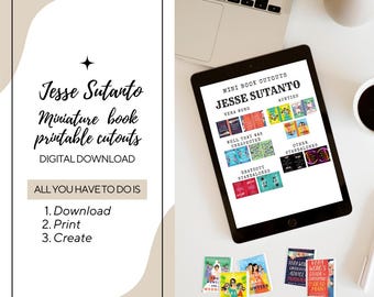 Minilibros imprimibles de Jesse Sutanto