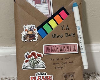 Cita de libro a ciegas para adultos jóvenes