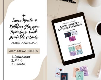 Minilibros imprimibles de Laura Nowlin y Kathleen Glassgow