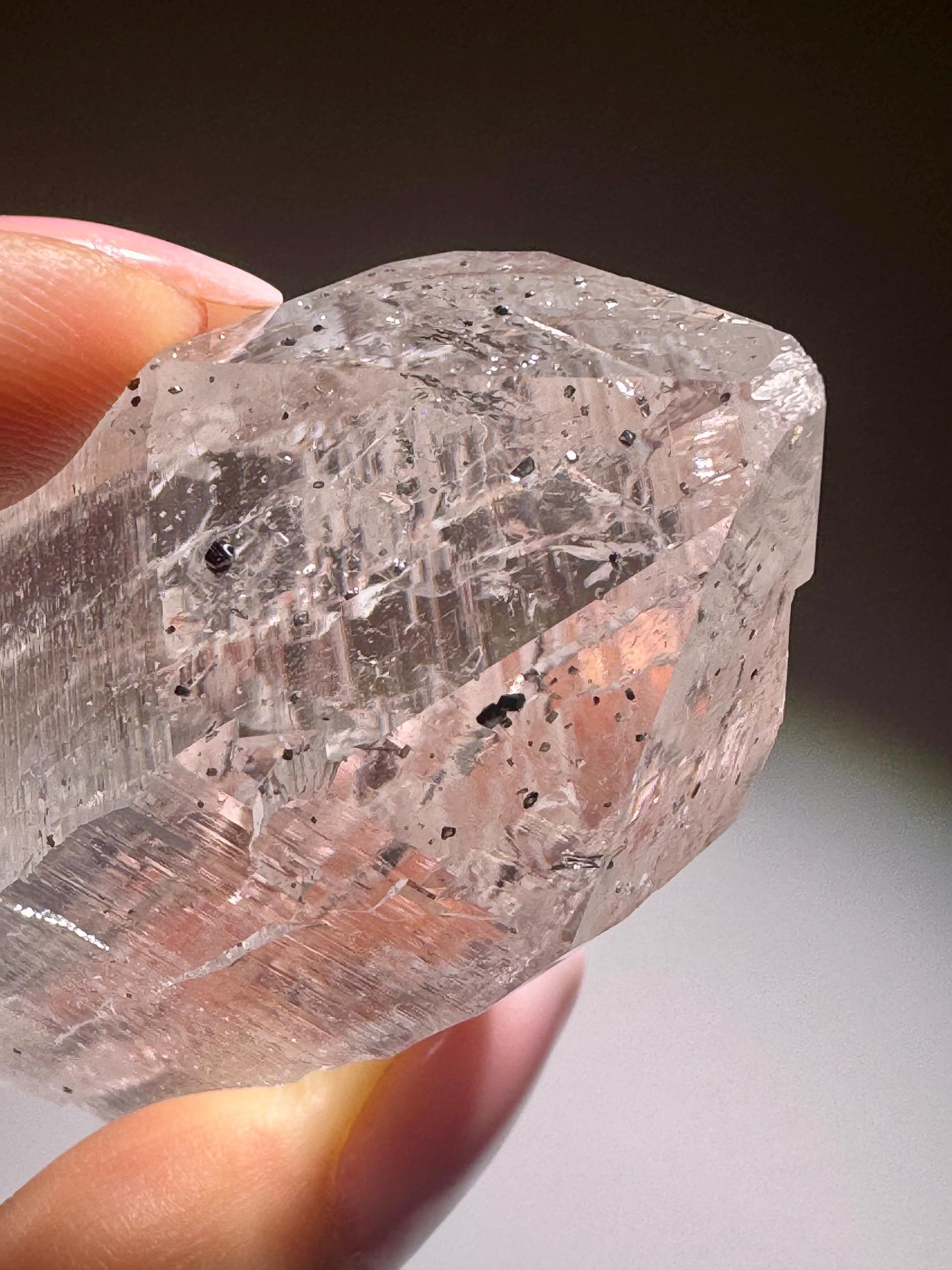 標高5000メートル産ヒマラヤ水晶 7.2cm 透明原石 - パキスタン産