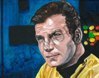 Captain Kirk - Star Trek print