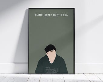 Manchester by the Sea Minimalist Poster | Modern Movie Wall Art | Digital Download
