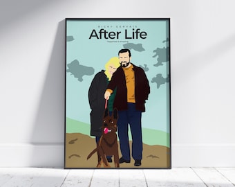 After Life Minimalist Poster | Modern TV Show Wall Art | Digital Download