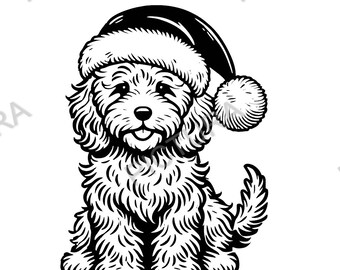 Christmas Dogs SVG bundle Cockerpoo SVG for Cricut Pet SVG Cut Files for dog lover svg dog Silhouette