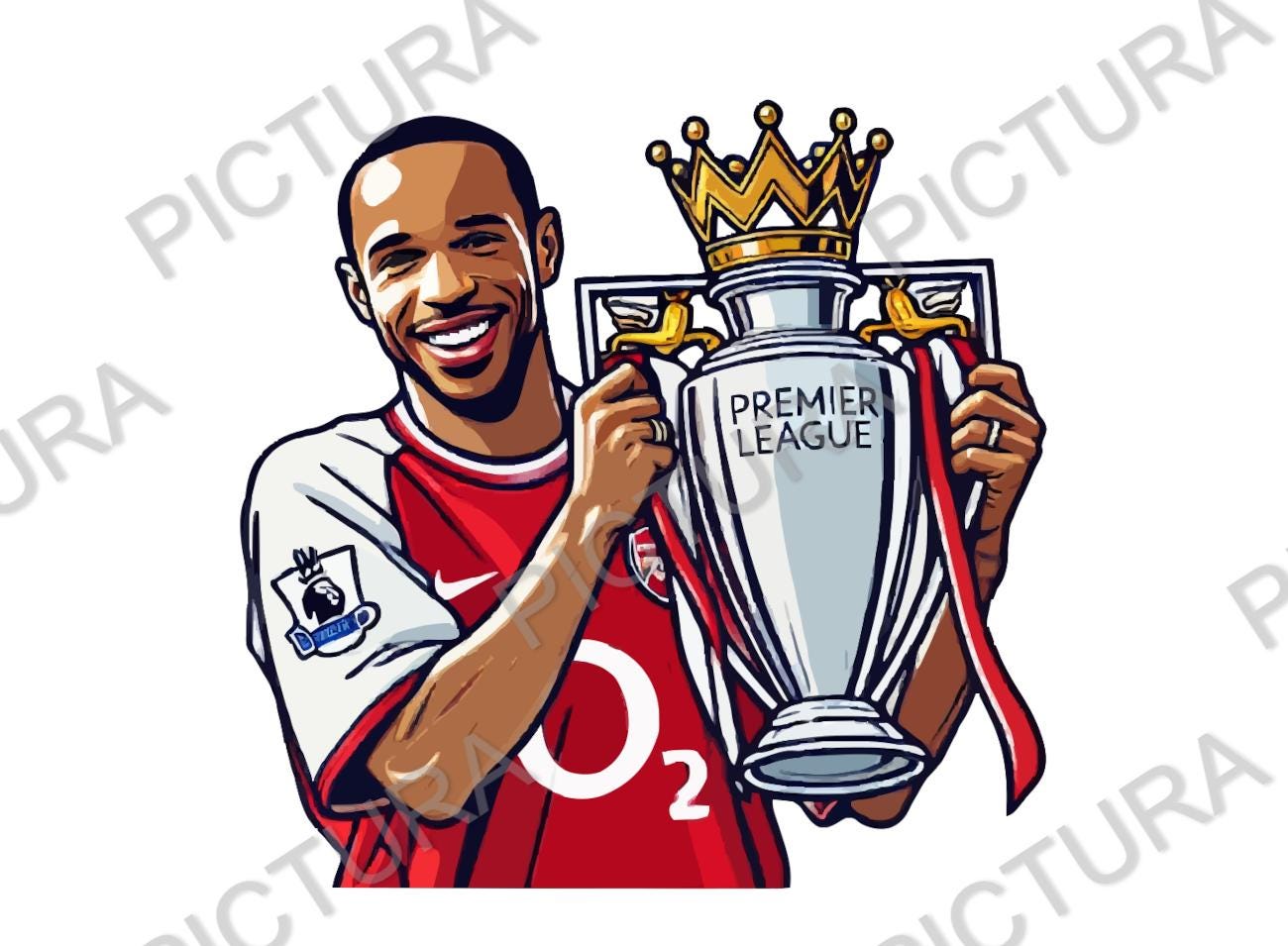 Thierry Henry SVG Soccer SVG Pack Footballer PNG Soccer Player