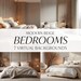 Cozy Winter Study Virtual Background Bundle, Pack of 4 Digital ...
