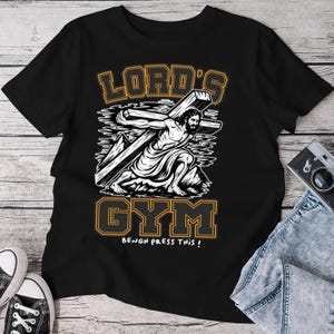 90S VINTAGE JESUS ROCK SOLID GYM Tシャツ 90S VINTAGE JESUS ROCK SOLID GYM Tシャツ