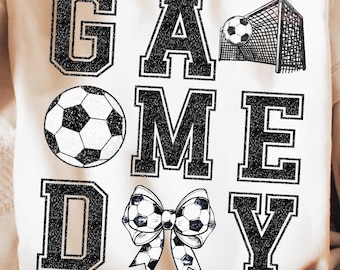 Fußballspieltag Png, Fußball Mama Png, Fußball Kokette Png, Spieltag Fußball Bogen PNG, Fußball Girly Sublimationsspieltag digitaler Download