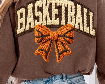 Garen basketbalstrik, png, imitatiehaak sportontwerp (digitale download)