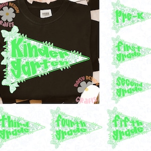 Paquete de imágenes prediseñadas de regreso a clases, imágenes prediseñadas de maestro con espíritu escolar, imágenes prediseñadas de regreso a clases, diseño de bandera con lazo y banderín, diseño con espíritu escolar